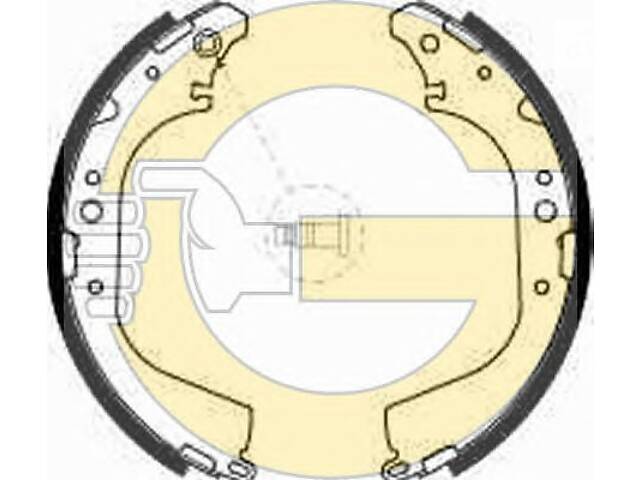 Тормозные колодки барабанные для моделей: FOTON (ALPHA, ALPHA,SEA), JINBEI (BRILLIANCE) (GRANSE,HAISE), TOYOTA (HIACE,H