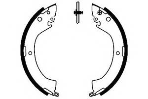 Тормозные колодки барабанные для моделей: MITSUBISHI (L-200, L-200,L-400,DELICA)