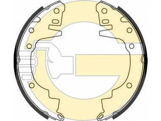 Гальмівні колодки барабанні для моделей: MITSUBISHI (LANCER, SAPPORO, SAPPORO, GALANT, GALANT, GALANT)