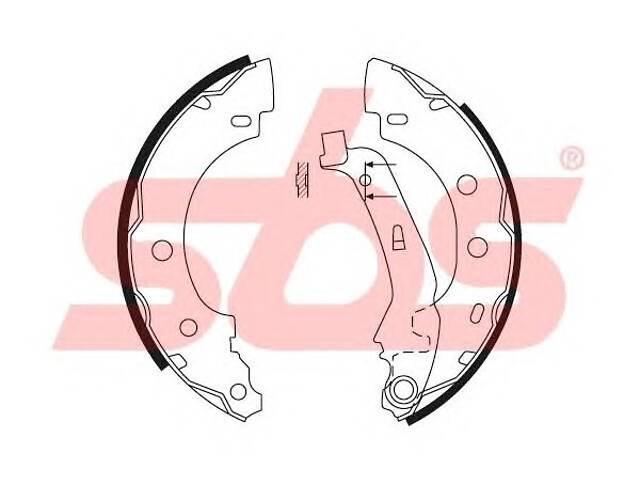 Тормозные колодки барабанные для моделей: NISSAN (KUBISTAR, KUBISTAR), RENAULT (KANGOO,KANGOO,KANGOO,KANGOO)