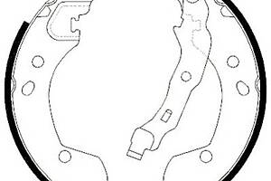 Колодки гальмові барабанні для моделей:NISSAN (MICRA,MICRA,NOTE,TIIDA,TIIDA), RENAULT (MODUS,CLIO,CLIO)