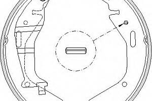 Тормозные колодки барабанные для моделей: OPEL (ASTRA, ASTRA,AGILA), SUBARU (JUSTY), SUZUKI (WAGON,WAGON,IGNIS), VAUXHA
