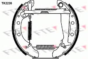 Тормозные колодки барабанные для моделей: SKODA (FAVORIT, FAVORIT,FELICIA,FELICIA,FELICIA,FAVORIT,FELICIA,FELICIA)