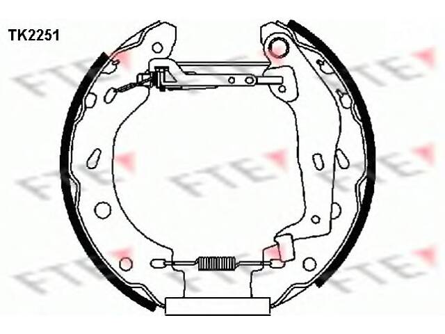 Тормозные колодки барабанные для моделей: SMART (CABRIO, CITY-COUPE,CROSSBLADE,FORTWO,FORTWO)