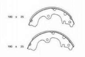 Колодки гальмові барабанні для моделей: TOYOTA (STARLET)