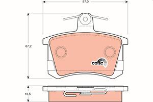 Тормозные колодки CHERY V5 / CHERY EASTAR / AUDI A6 C4 (4A5) 1976-2012 г.