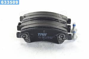 Колодки гальмівні CITROEN C3, C4, DS3 PEUGEOT 206, 207 передн. (Пр-во TRW)