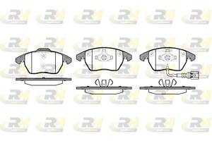 Тормозные колодки дисковые AUDI TT (8J9) / VW GOLF (1K1) 1996-2022 г.