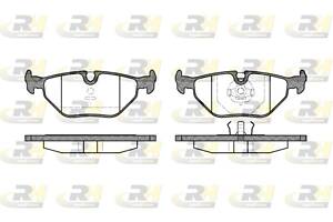 Тормозные колодки дисковые BMW Z1 / BMW 5 (E28) / BMW 7 (E32) 1981-2009 г.