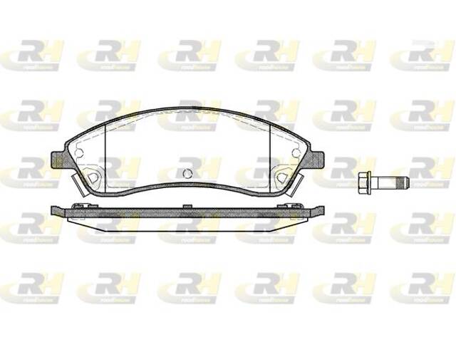 Тормозные колодки дисковые CADILLAC SRX 2003-2009 г.