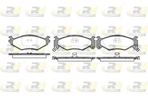 Тормозные колодки дисковые DODGE CARAVAN / CHRYSLER DAYTONA 1984-2001 г.