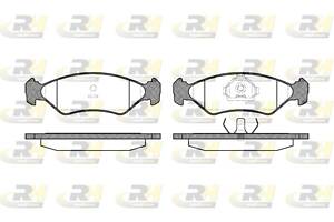 Тормозные колодки дисковые FORD COURIER / FORD KA (RB) 1983-2013 г.