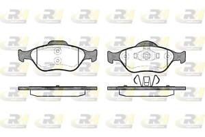 Тормозные колодки дисковые FORD KA (RB_) / FORD PUMA (EC_) 1995-2015 г.
