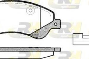 Тормозные колодки дисковые FORD TRANSIT TOURNEO 2002-2014 г.