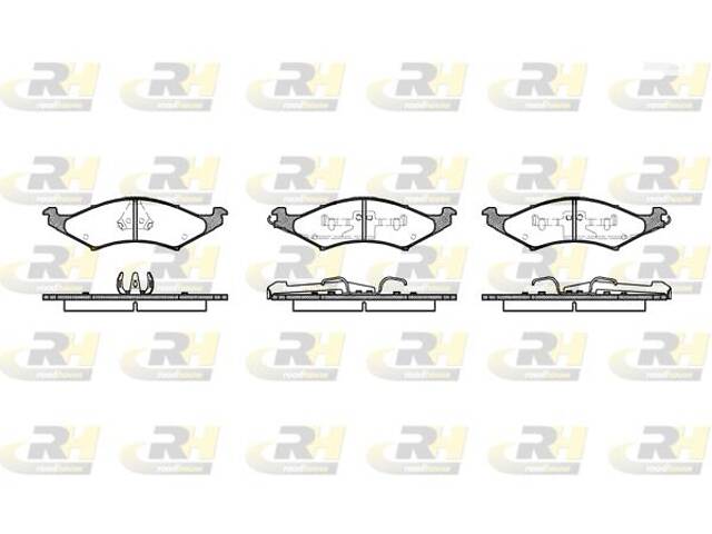 Тормозные колодки дисковые FORD USA TAURUS (P5_) 1995-1999 г.