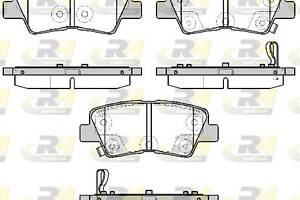 Тормозные колодки дисковые KIA CARENS / HYUNDAI I30 2003-2020 г.