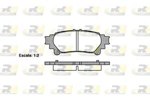 Тормозные колодки дисковые LEXUS RX (_L1_) / LEXUS IS (_E3_) 2008-2020 г.