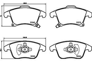 Тормозные колодки дисковые LINCOLN MKZ / FORD MONDEO (CE) 2012- г.