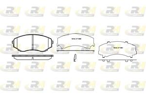 Тормозные колодки дисковые MAZDA MPV (LW) 1999-2006 г.