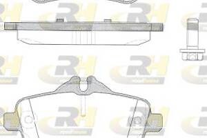 Тормозные колодки дисковые MERCEDES-BENZ CLA (C117) 2011-2020 г.