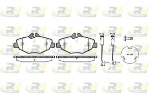 Тормозные колодки дисковые MERCEDES-BENZ E-CLASS (W211) 2002-2009 г.