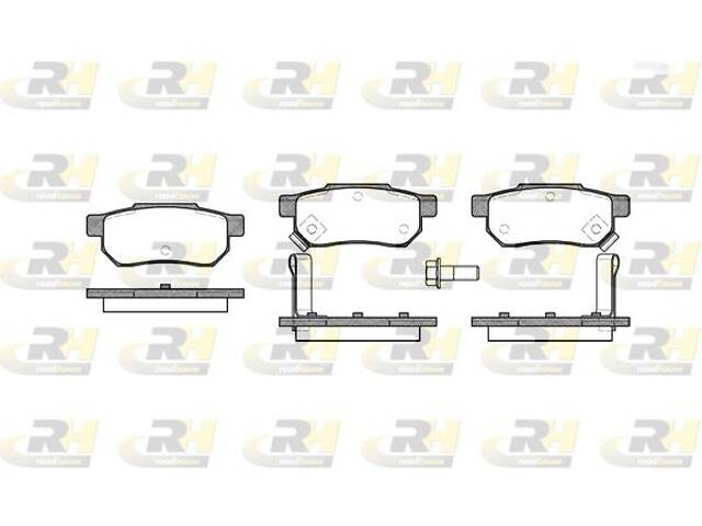 Тормозные колодки дисковые MG MG ZS / MG MG ZR / ROVER COUPE 1985-2006 г.