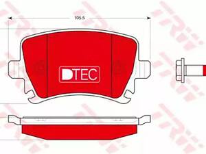 Тормозные колодки дисковые на 100, A3, A4, A6, Altea, Altea XL, Caddy, Eos, Golf, Jetta, Leon, Octavia, Passat, Passa...