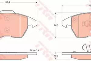 Колодки гальмові дискові на 207, 208, 3008, 307, 308, 408, A1, Beetle, C4, Citigo, Ibiza, Jetta, Mii, Polo, Up