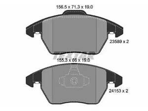 Тормозные колодки дисковые на 207, 208, 3008, 307, 308, C4