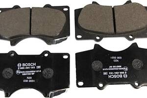 Тормозные колодки дисковые на 4 Runner, FJ Cruiser, Fortuner, GX, Hilux, Land Cruiser Prado, Pajero, Pajero Sport