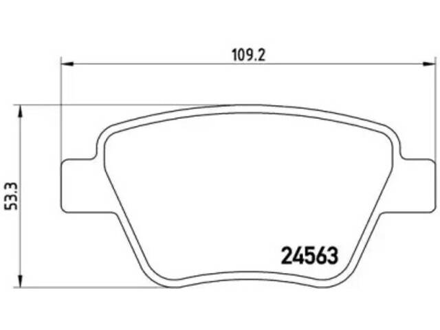 Тормозные колодки дисковые на A1, A3, Altea, Altea XL, Beetle, Caddy, Eos, Golf, Jetta, Leon, Octavia, Scirocco, Supe...