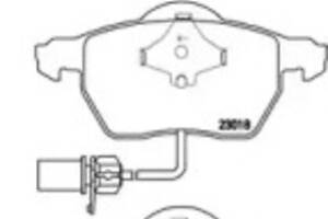 Колодки гальмові дискові на A4, A6, Passat B5, Superb