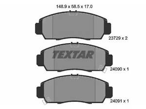 Тормозные колодки дисковые на Accord, Civic, Crosstour, F6, G6, TL, TSX