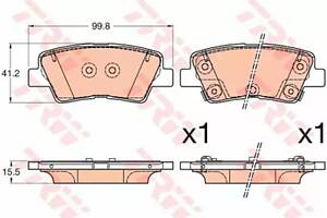 Колодки гальмові дискові на Actyon, Carens, Elantra, I20, I40, Korando, Optima, Soul, Sportage, Tucson