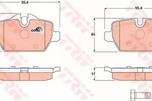 Гальмівні колодки на Countryman, Ducato, Seria 1, Seria 3