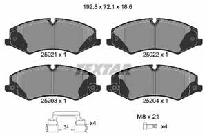 Тормозные колодки дисковые на Defender, Discovery, Range Rover, Range Rover Sport