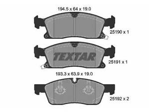 Тормозные колодки дисковые на Durango, Grand Cherokee