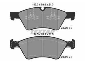 Колодки гальмові дискові на E-Class, G-Class, GL-Class, ML-Class, R-Class