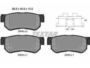 Тормозные колодки дисковые на Elantra, Getz, Grandeur, Magentis, Matrix, Optima, Santa Fe, Sonata, Sportage, Trajet, ...