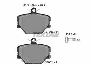 Тормозные колодки дисковые на Fortwo