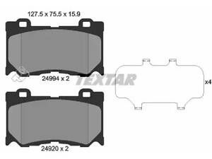 Тормозные колодки дисковые на FX, G, M, Q50, Q60