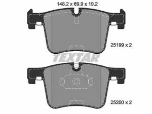 Тормозные колодки дисковые на Seria 1, Seria 2, Seria 3, Seria 4, X3, X4