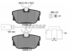 Тормозные колодки дисковые на Sharan, Transporter T4