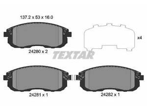 Тормозные колодки дисковые на SX4, Sedici