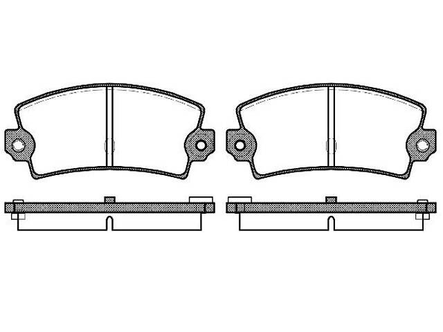 Тормозные колодки дисковые RENAULT 17 / MAZDA 3 (BK) 1969-2014 г.