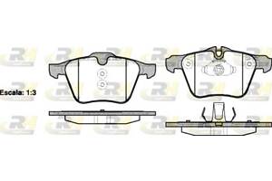 Тормозные колодки дисковые VOLVO V60 (155) / VOLVO S60 (134) 1998-2019 г.