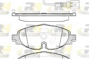 Тормозные колодки дисковые VW TOURAN (5T1) / SEAT LEON (5F1) 2008-2021 г.