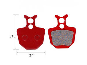 Тормозные колодки DN велосипедные TP-05B, пара (TP-05B-1)