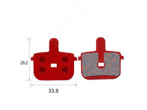 Тормозные колодки DN велосипедные TP-11E, пара (TP-11E-1)