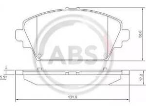 Колодки гальмові передні (дискові) на 200, Accord, Almera, Express, Primera, ZR, ZS